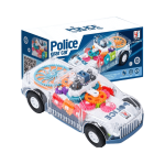 Transparent Gear Police Car Light And Music