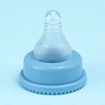 Minitree Glass Feeding Bottle with Silicon Cover Protection - 120ml (3+ month) - Image 4