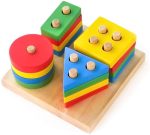 Wooden Shape Sorter Educational Toys - Image 2