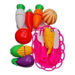 Vegetable Cutting Game Kitchen Toy for 3Y+ Kids