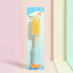 3 in 1 Multipurpose Silicone Feeding Bottle Cleaning Brush (cat cartoon pattern) - Image 5