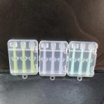 Full Silicone Baby Hand Brush & Teether Set - 3 pcs with Square Box - Image 3