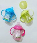 Silicone Nipple Kids Water Bottle Mum pot - 250ml - Image 2