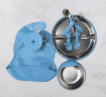 8 Pcs Soft Silicone Cover Stainless Steel Feeding Set - Image 2