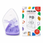 Full Silicone Baby Hand Brush & Teether Set - 3 pcs - Image 3