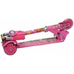 Lighting Rubber Wheel Kick Scooter - Image 2