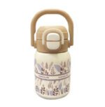 Colii 300ml Kanglin Floral Print Thermos Water Bottle