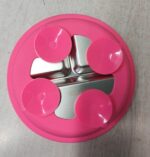 Silicon Covered Stainless Steel Plate & Spoon with Suction - Image 3